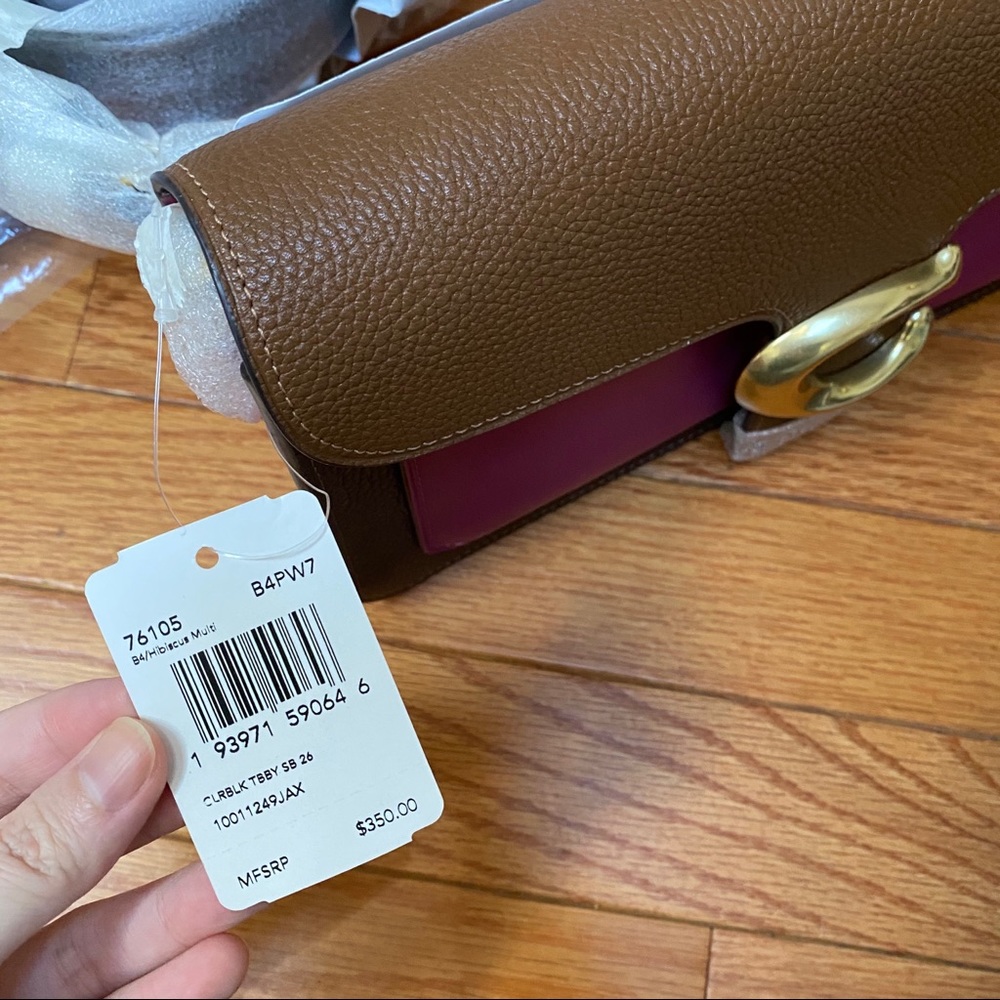 Coach Tabby Crossbody Handbag NWT - Picture 6 of 9